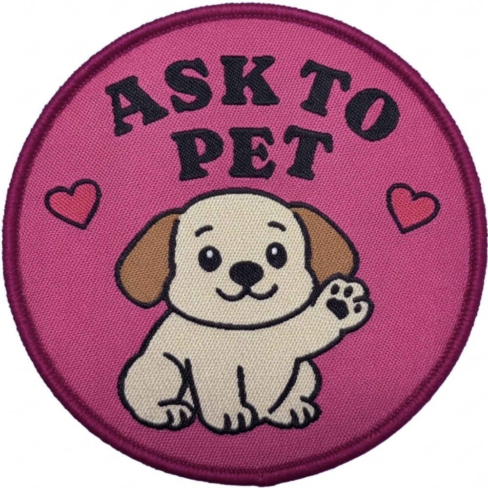 Ask to Pet patch