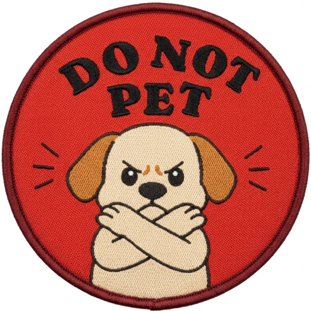 Do Not Pet patch